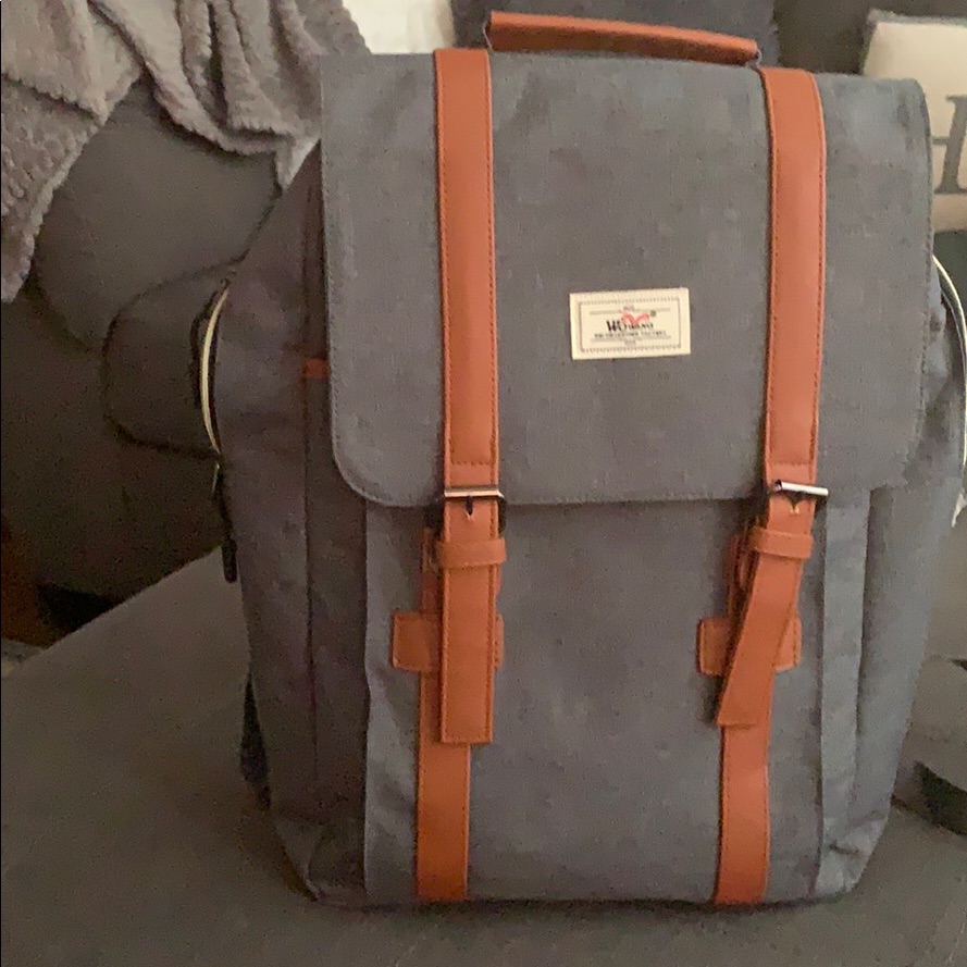 Gray Work Bag
